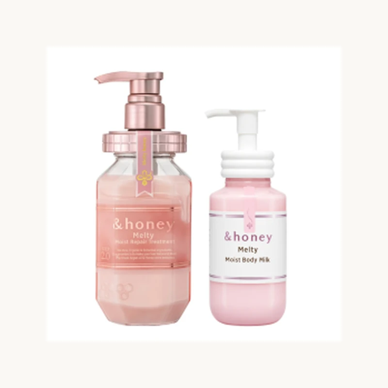 &honey Melty Moist Repair Treatment (Step 2.0) 445g + Melty Moist Body Milk 250ml