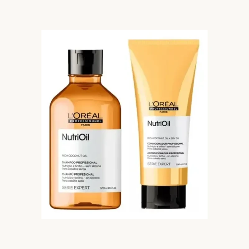 Kit L'oréal Professionnel Nutrioil Shampoo 300ml  + Condicionador 200ml